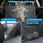 Backseat Buddies™ Hard-Base Dog Back Seat Protector — Waterproof & Non-Slip